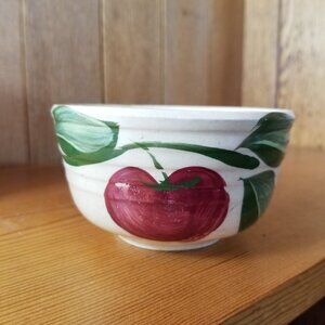 Vintage Watt Pottery Apple #4 Mixing Bowl